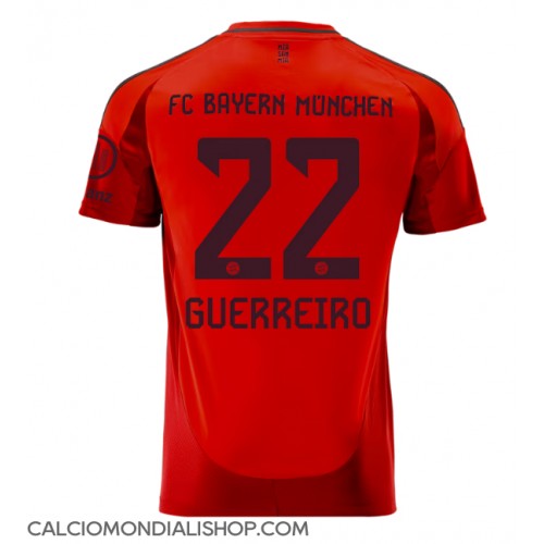 Maglie da calcio Bayern Munich Raphael Guerreiro #22 Prima Maglia 2024-25 Manica Corta